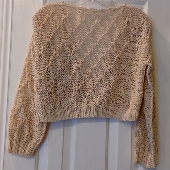 *Crochet Button Bolero Medium - Picture 5 of 8